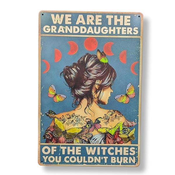 Metal Wall Plaque We Are the Granddaughters