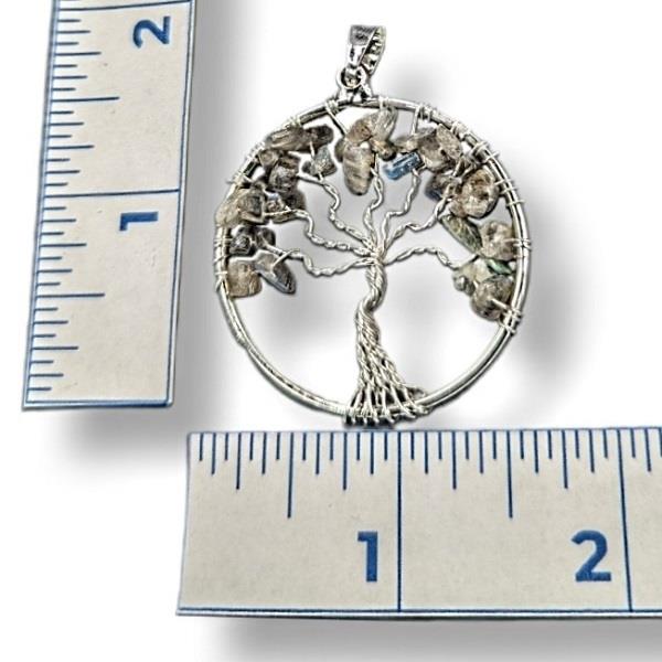 Pendant Labradorite Tree Of Life
