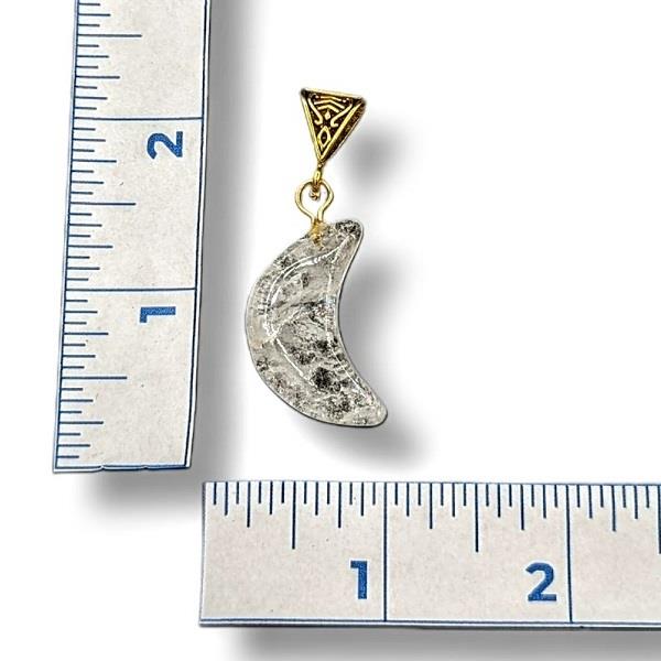 Pendant Quartz Crystal Moon