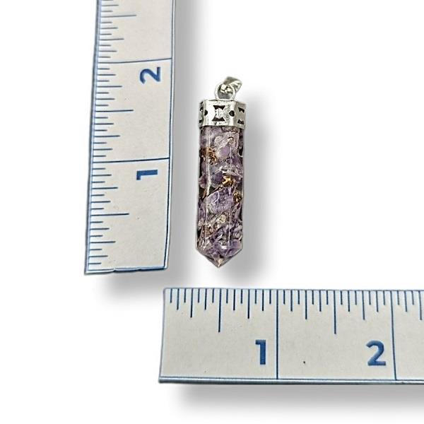 Pendant Orgonite Amethyst Point
