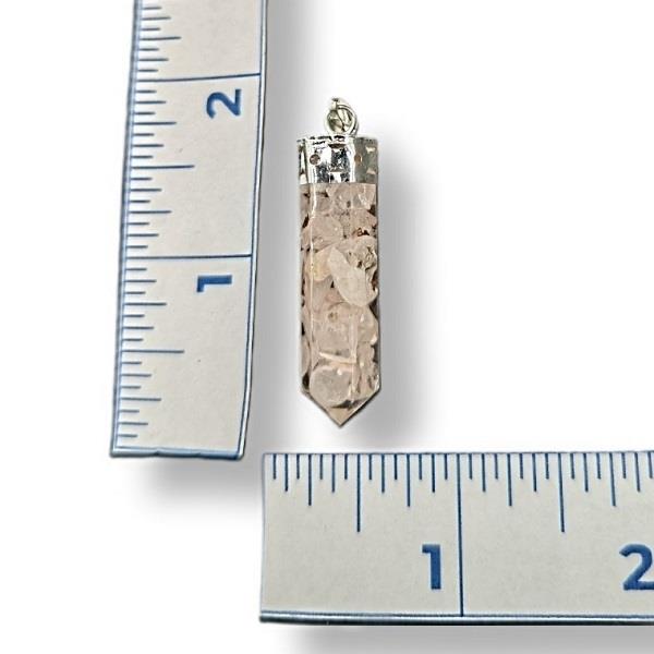 Pendant Orgonite Rose Quartz Point