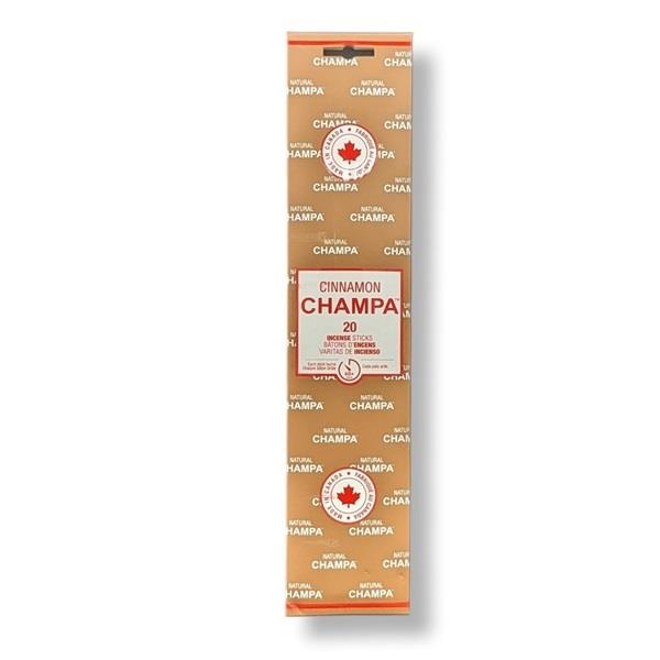 Champa Incense Cinnamon 20 Sticks