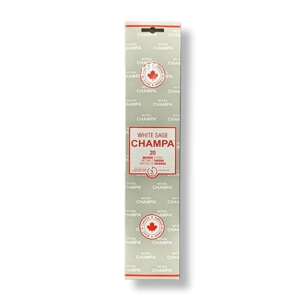 Champa Incense White Sage 20 Sticks
