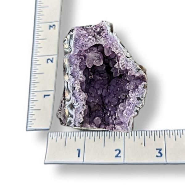 Dyed Purple Agate Geode 94g Approximate