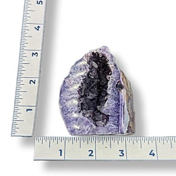 Dyed Purple Agate Geode 168g Approximate
