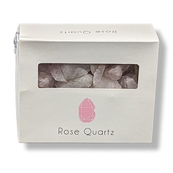 Rose Quartz Gravel in Box