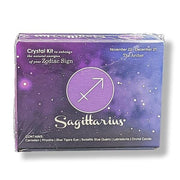 Sagittarius crystal kit packaging on white background