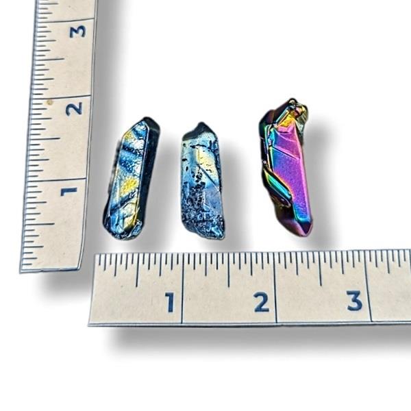 Titanium Aura Quartz Point 6g Approximate