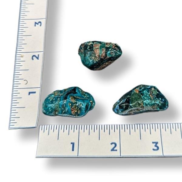 Dioptase Tumbled 14g Approximate