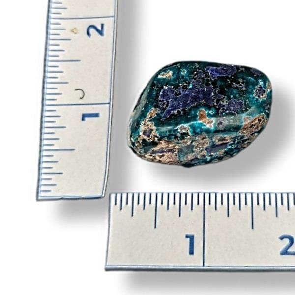 Dioptase Tumbled 34g Approximate