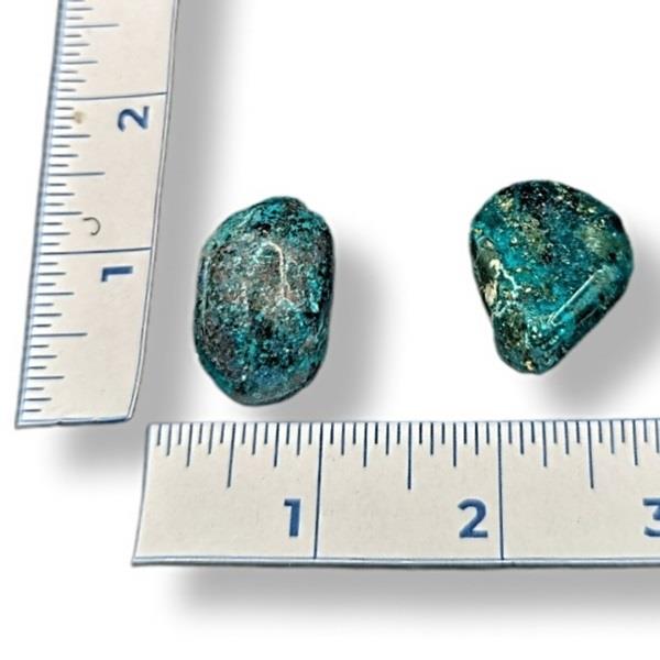 Dioptase Tumbled 10g Approximate