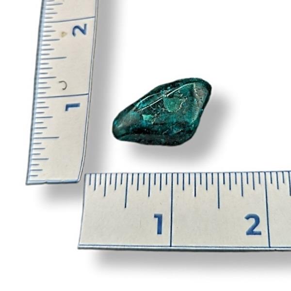 Dioptase Tumbled 8g Approximate