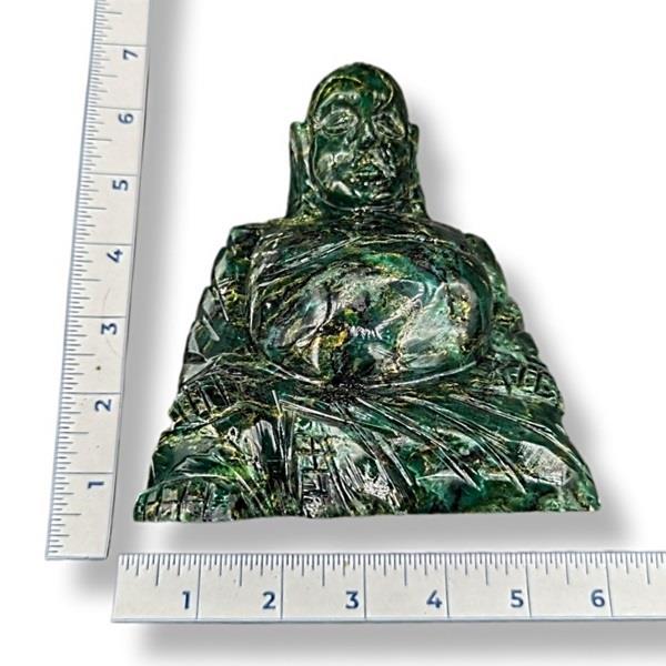 Serpentine Buddha 1390g Approximate