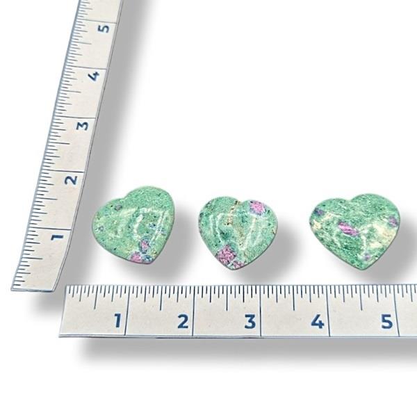 Ruby in Fuschite Heart