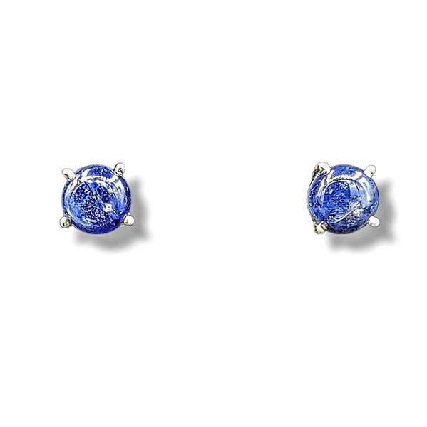 Earrings Sodalite Sterling Silver Stud