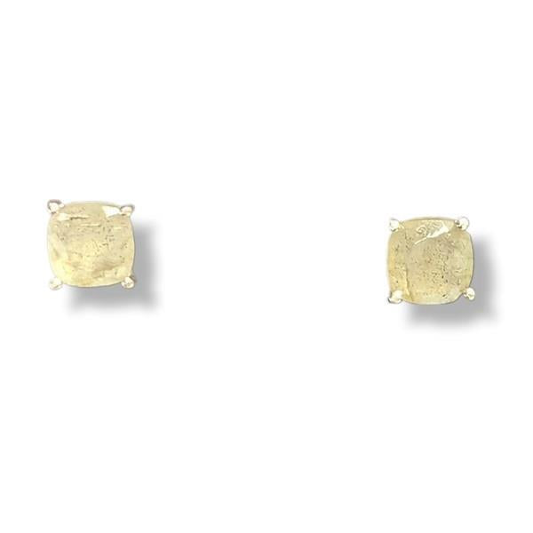 Earrings Labradorite Sterling Silver Stud