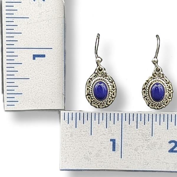 Earrings Lapis Lazuli Sterling Silver