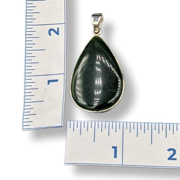 Pendant Jade Sterling Silver