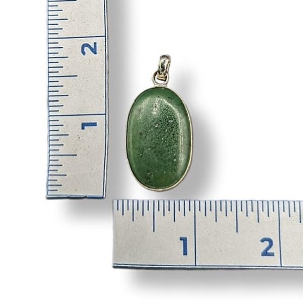 Pendant Jade Sterling Silver