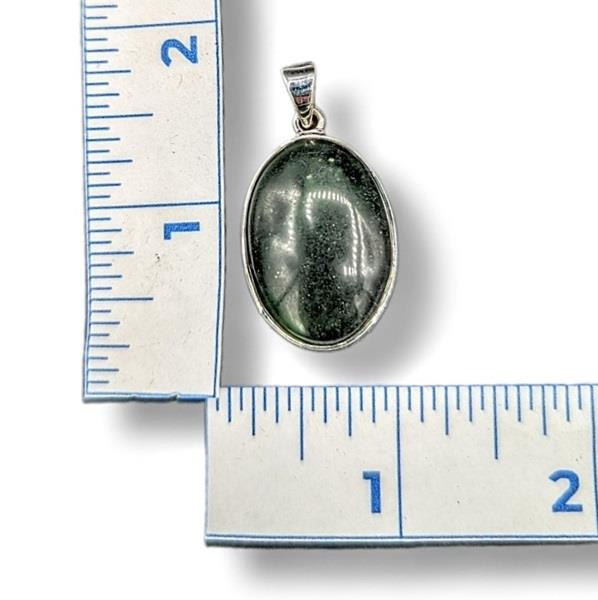 Pendant Jade Sterling Silver