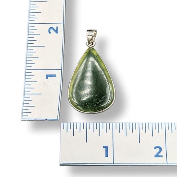 Pendant Jade Sterling Silver