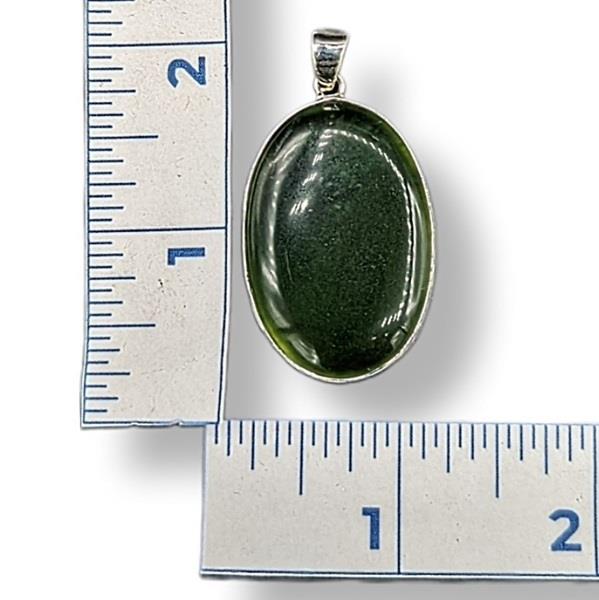 Pendant Jade Sterling Silver