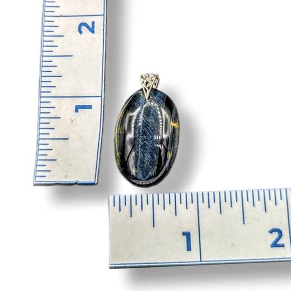 Pendant Blue Tiger's Eye