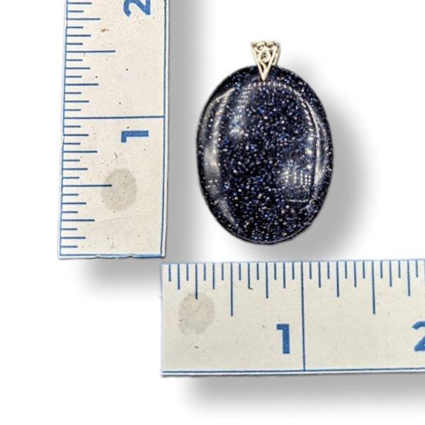 Pendant Blue Goldstone