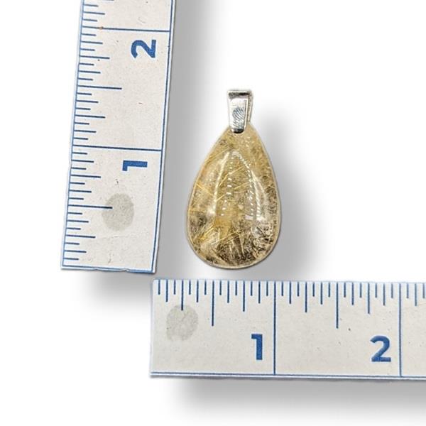 Pendant Rutilated Quartz