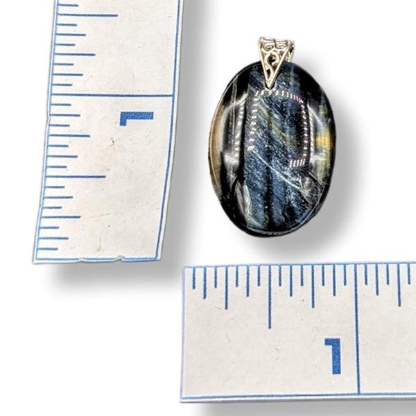 Pendant Blue Tiger's Eye