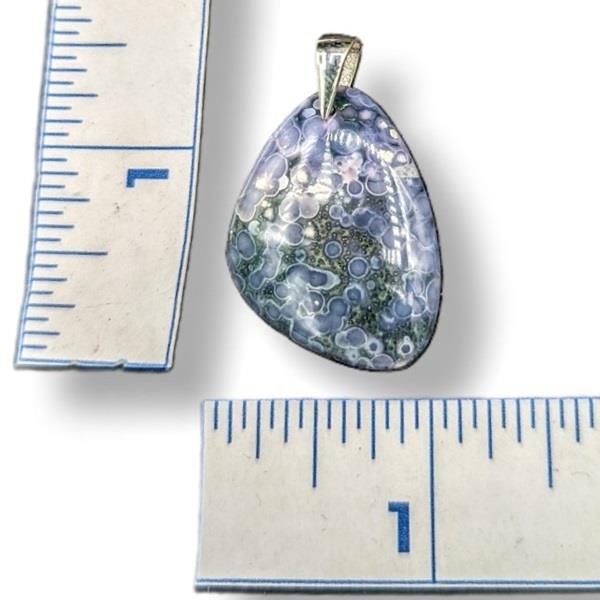 Pendant Grape Chalcedony