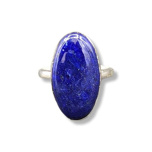 Ring Lapis Lazuli Sterling Silver Size 12