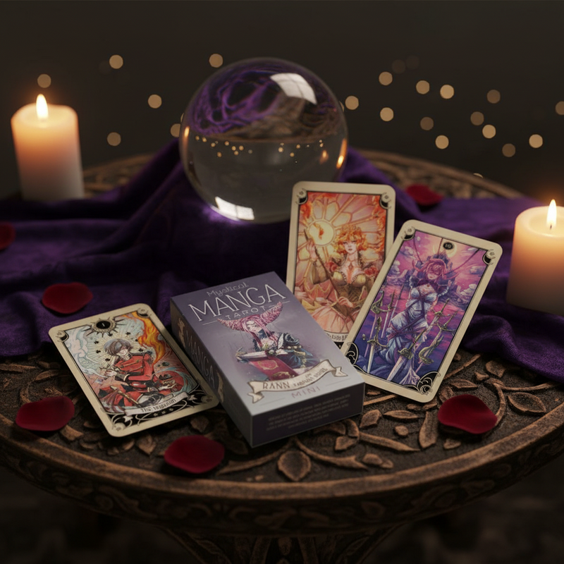 Mystical Manga Tarot Mini Deck