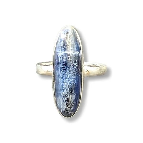 Ring Blue Kyanite Sterling Silver Size 6