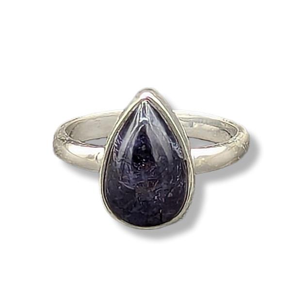 Ring Iolite Sterling Silver Size 9