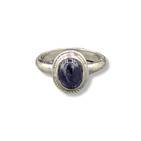 Ring Iolite Sterling Silver Size 6