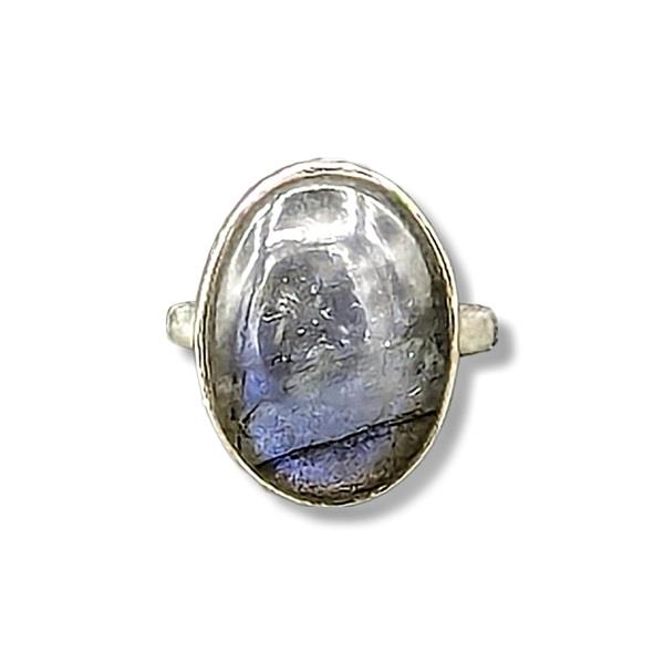 Ring Labradorite Sterling Silver Size 7