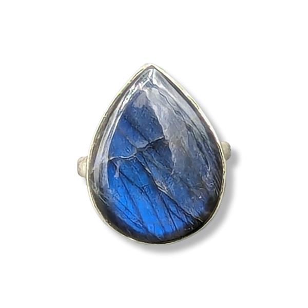 Ring Labradorite Sterling Silver Size 7