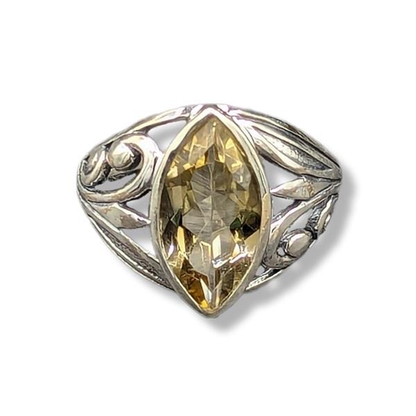 Ring Citrine Sterling Silver