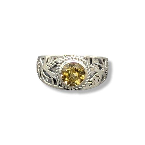 Ring Citrine Sterling Silver