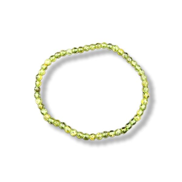 4mm Bracelet Peridot