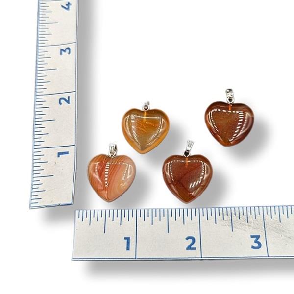 Pendant Carnelian Heart