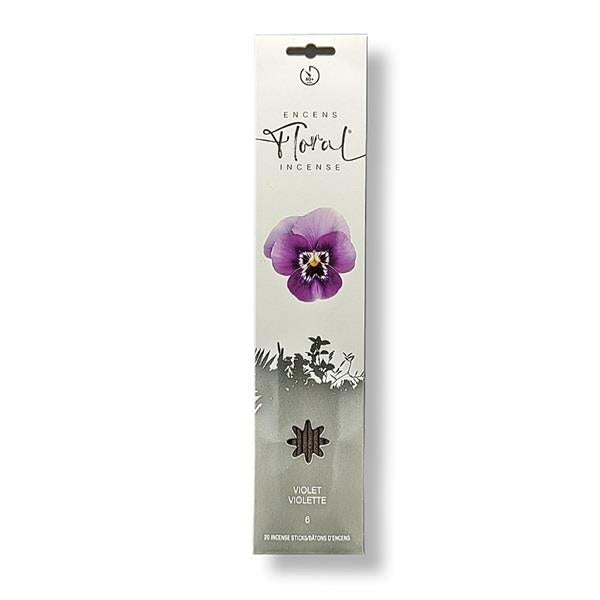 Floral Incense Violet 20 Sticks