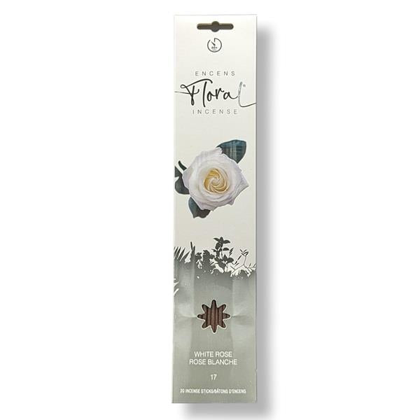 Floral Incense White Rose 20 Sticks