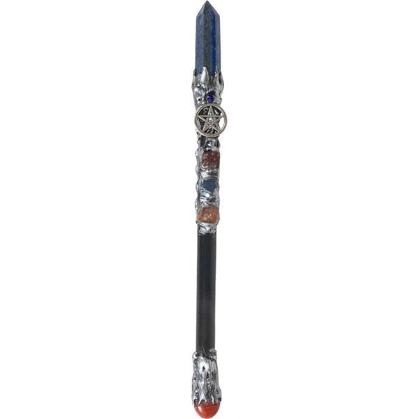 Lapis Lazuli Wand Pentacle