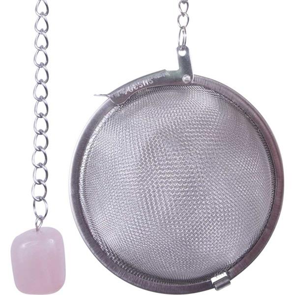 Tea Infuser Ball Rose Quartz