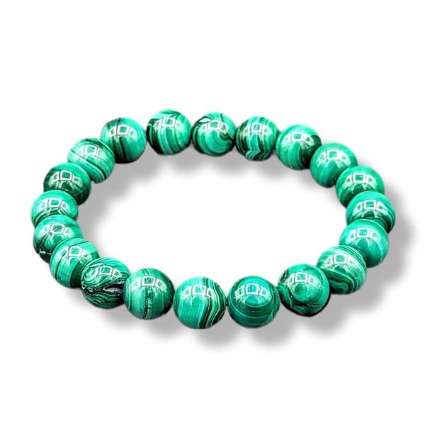 10mm Bracelet Malachite