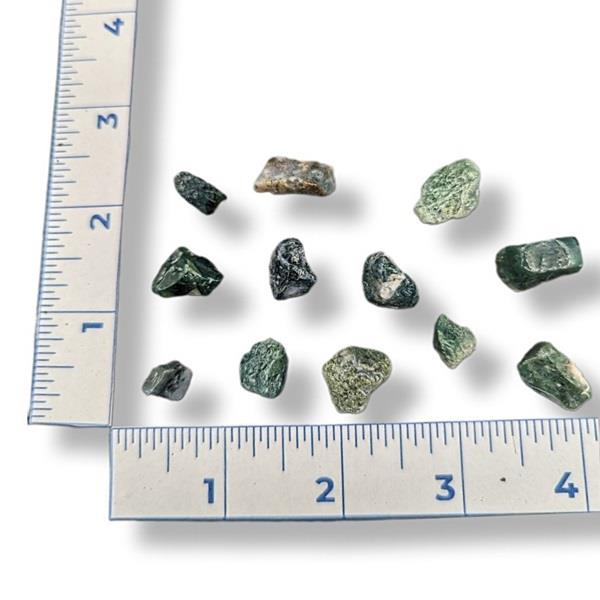 Moss Agate Chips Large