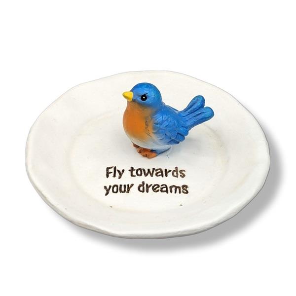 Trinket Dish Robin