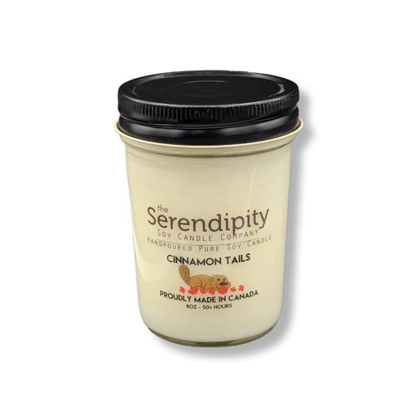 Soy Wax Candle Cinnamon Tail